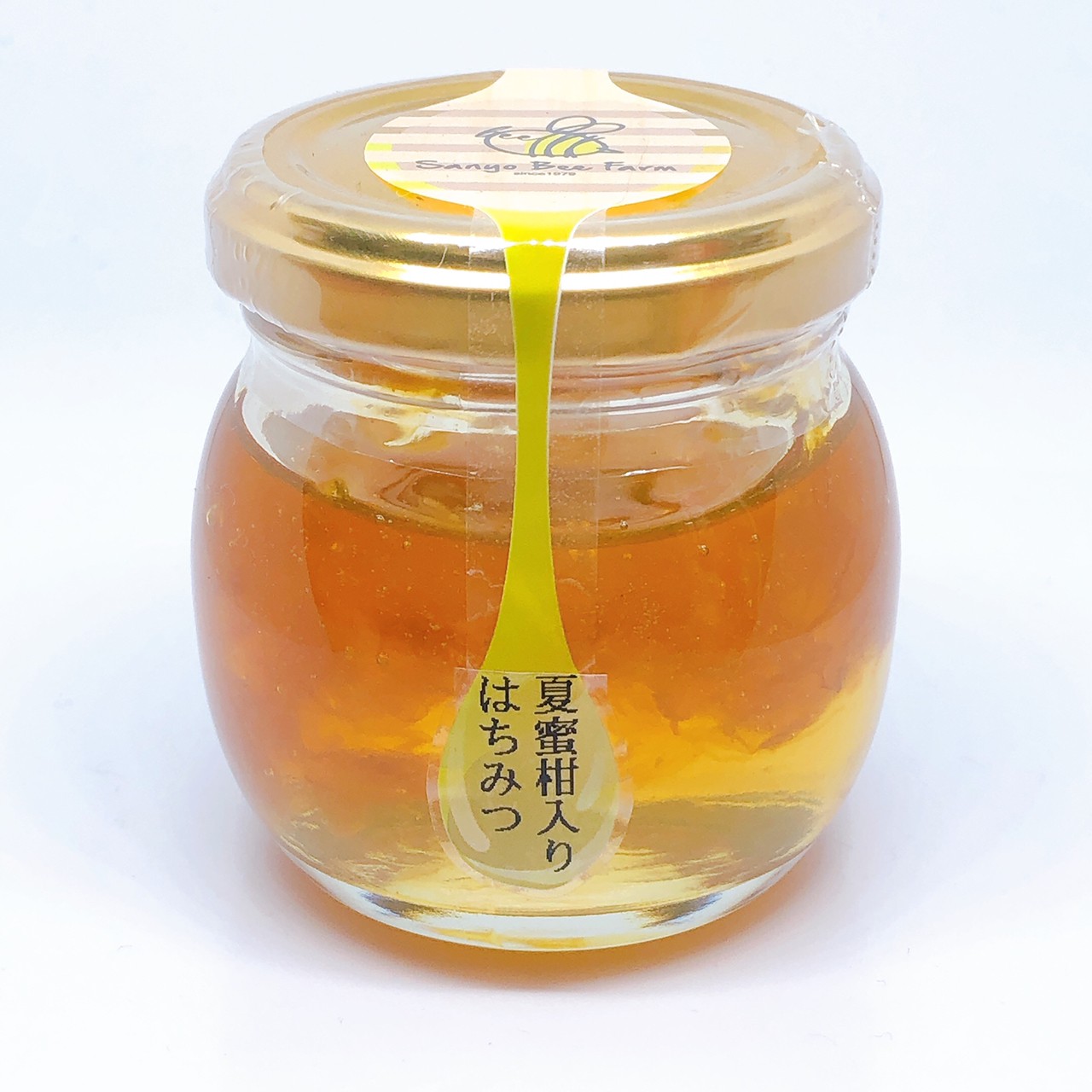 山口県産夏みかんの蜂蜜漬け画像