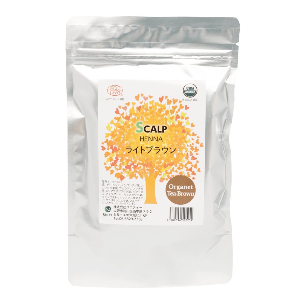 スカルプ ヘナ ライトブラウンの画像