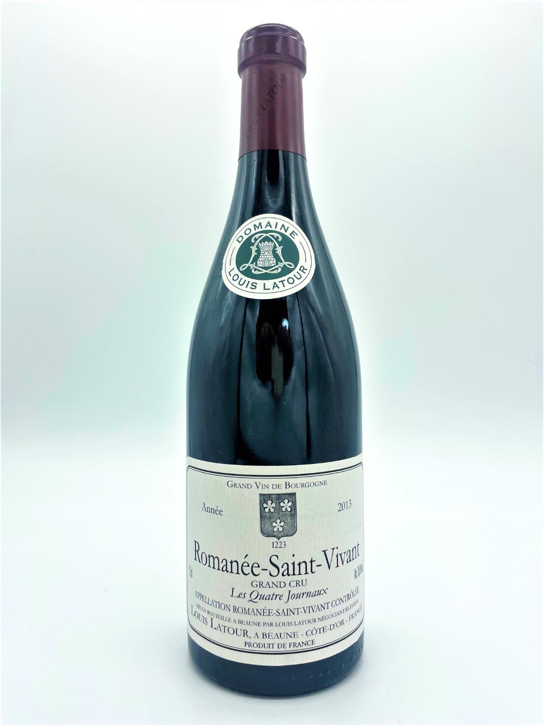 ロマネ・サン・ヴィヴァン・レ・キャトル・ジュルノー ROMANEE ST VIVANT LES QUATRE JOURNAUX / ルイ・ラトゥール LOUIS LATOUR 2013年 750mlの画像