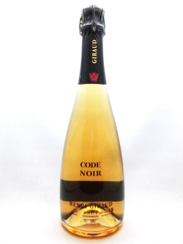 コード・ノワール CODE NOIR / アンリ・ジロー HENRI GIRAUD NV 750mlの画像