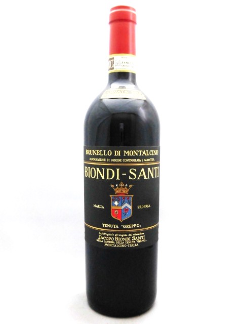 高評価PP95+点 ブルネッロ・ディ・モンタルチーノ BRUNELLO DI MONTALCINO / ビオンディ・サンティ BIONDI SANTI 2010年 750mlの画像