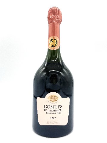 コント・ド・シャンパーニュ・ロゼ COMTES DE CHAMPAGNE ROSE / テタンジェ TAITTINGER 2007年 750mlの画像