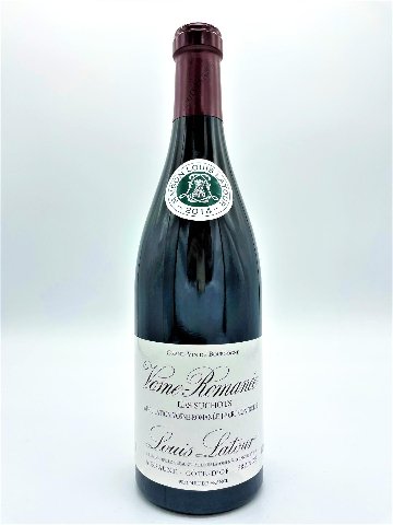 ヴォーヌ・ロマネ・レ・スショ VOSNE ROMANEE LES SUCHOTS / ルイ・ラトゥール LOUIS LATOUR 2014年 750mlの画像