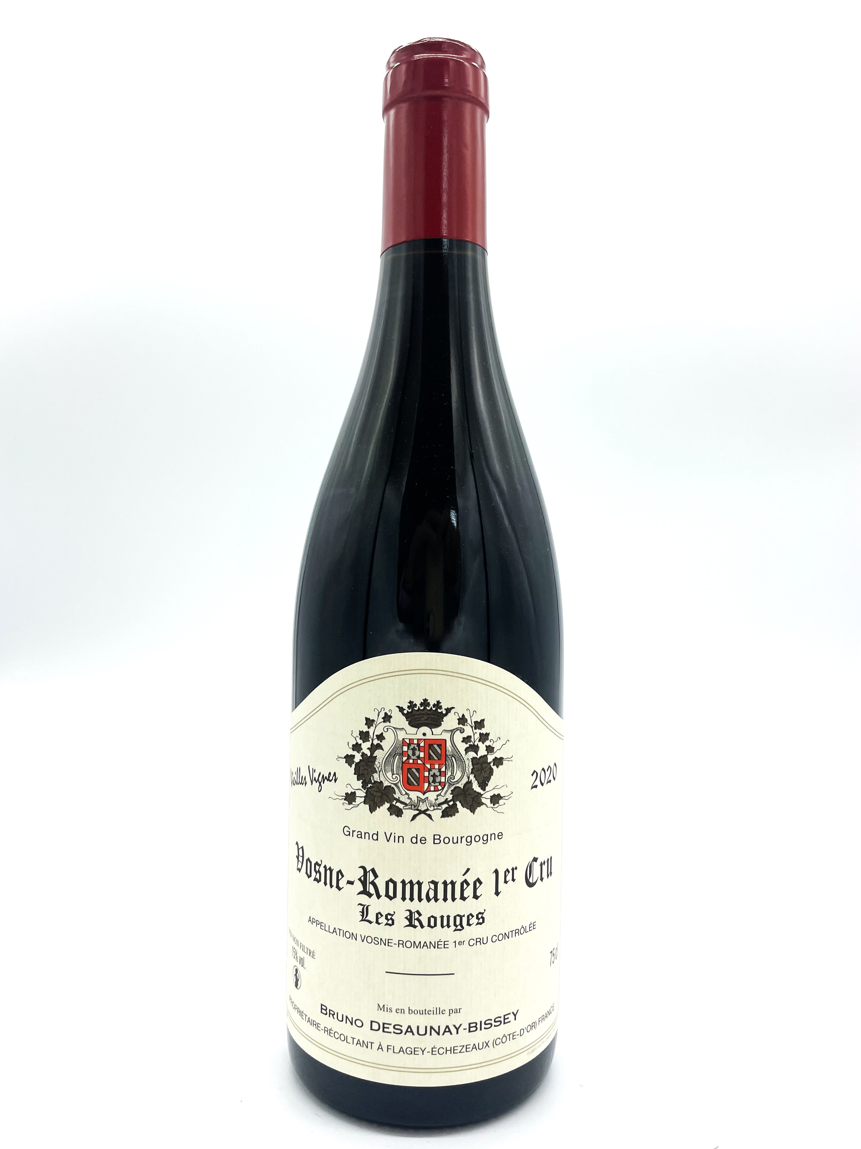 ヴォーヌ・ロマネ・レ・ルージュ VOSNE ROMANEE LES ROUGES VV / デソネイ・ビセイ DESAUNAY BISSEY 2020年 750mlの画像
