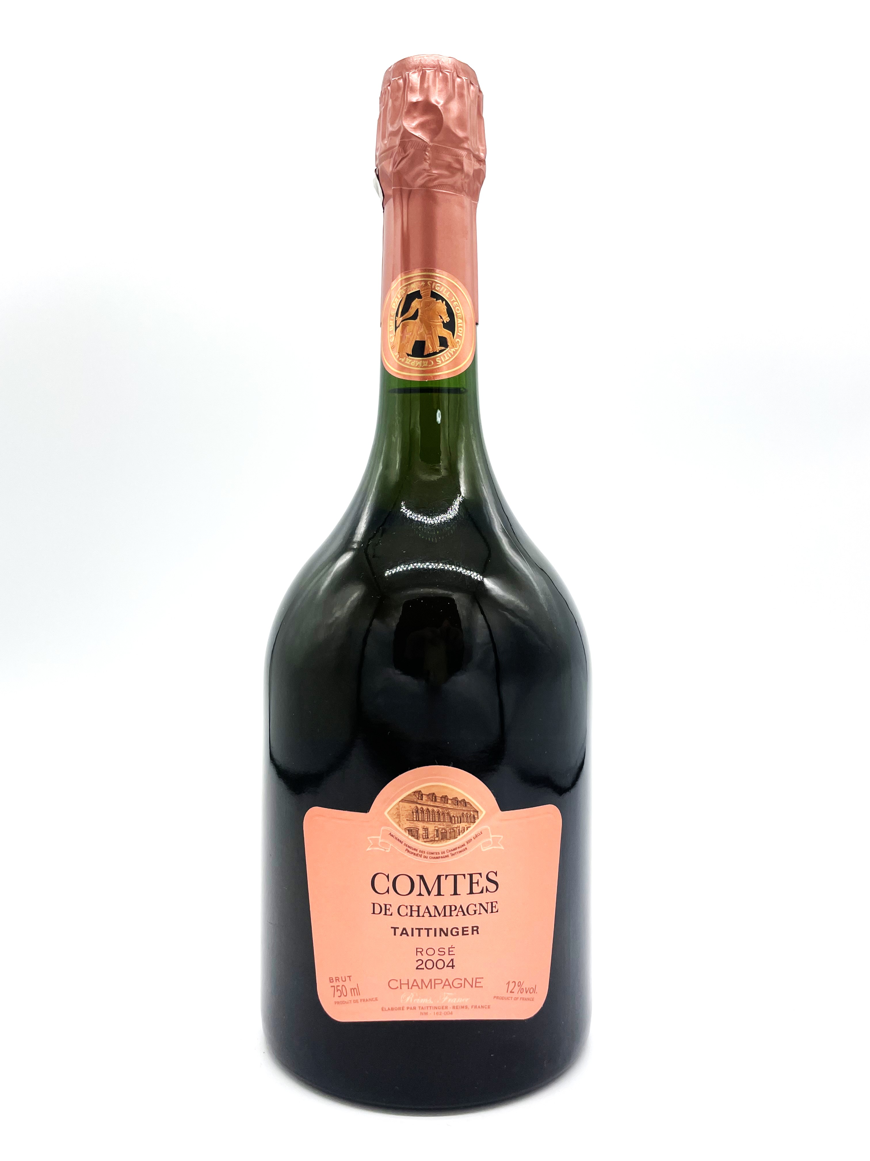 コント・ド・シャンパーニュ・ロゼ COMTES DE CHAMPAGNE ROSE / テタンジェ TAITTINGER 2004年 750mlの画像