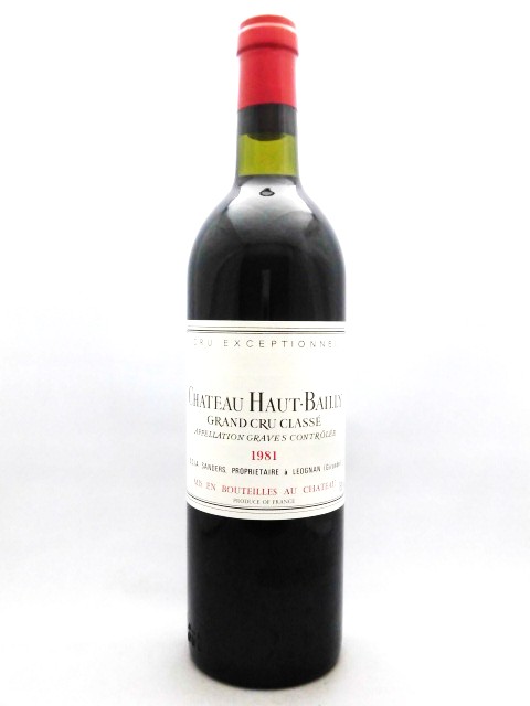 シャトー・オー・バイイ / CH.HAUT BAILLY 1981年 750mlの画像