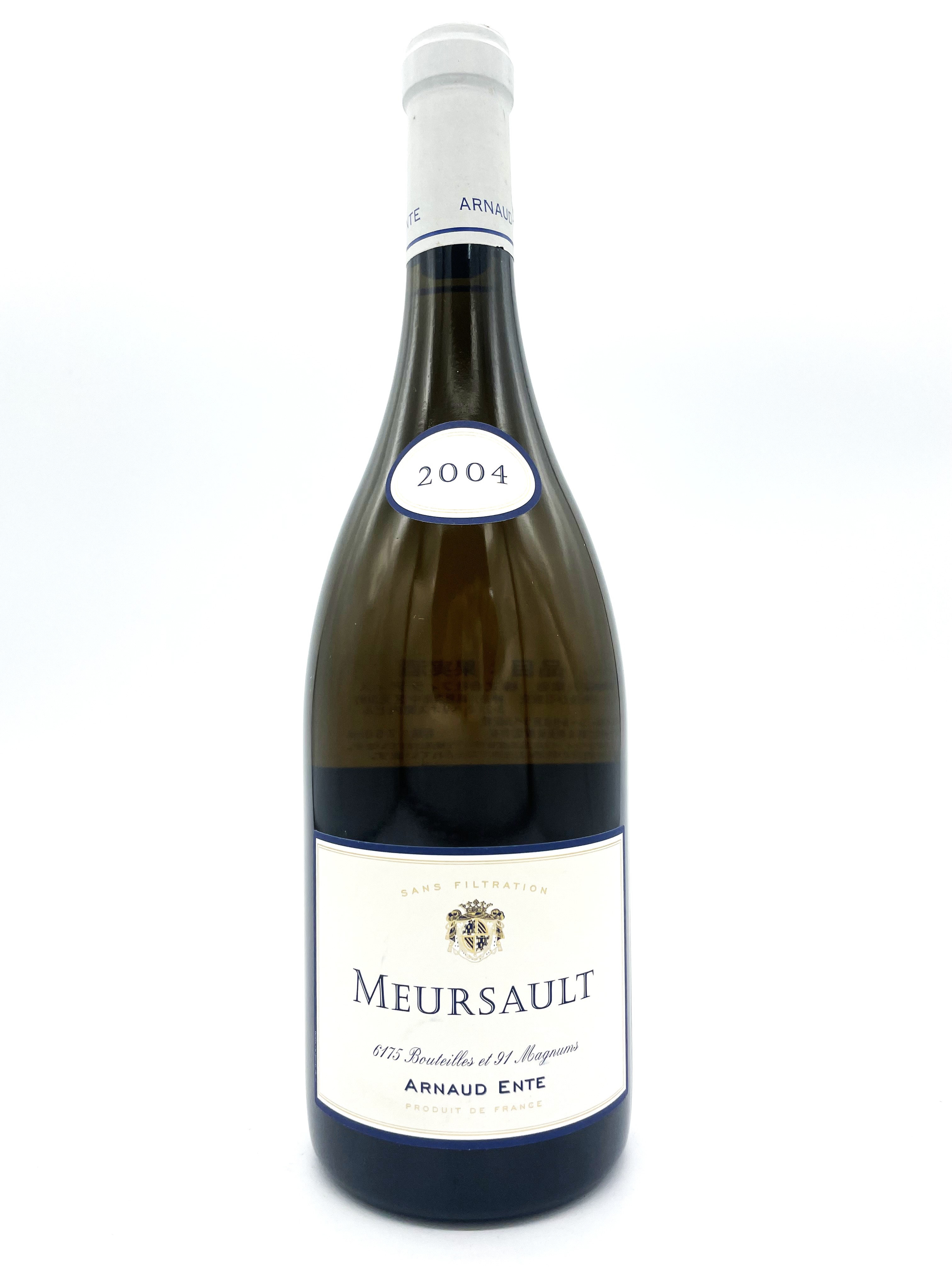 ムルソー MEURSAULT / アルノー・アント ARNAUD ENTE 2004年 750mlの画像