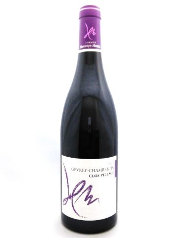 ジュヴレ・シャンベルタン・クロ・ヴィラージュ GEVREY CLOS VILLAGE / エレスティン・マッツィニ HERESZTYN MAZZINI 2020年 750mlの画像