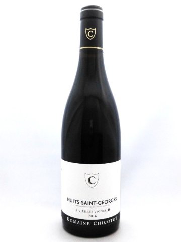 ニュイ・サン・ジョルジュ NUITS ST GEORGES VV / シコト CHICOTOT 2016年 750mlの画像