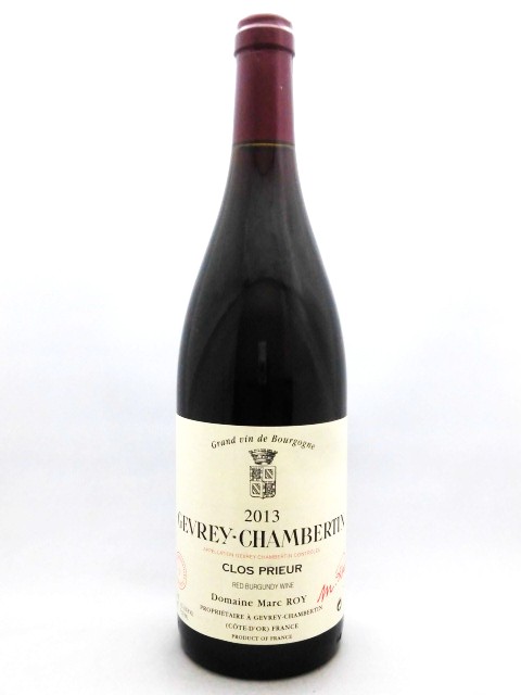 ジュヴレ・シャンベルタン・クロ・プリウール GEVREY CHAMBERTIN CLOS PRIEUR / マルク・ロワ MARC ROY 2013年 750mlの画像
