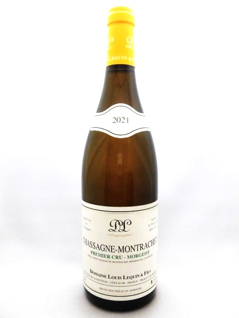 シャサーニュ・モンラッシェ・モルジョ・ブラン CHASSAGNE MONTRACHET MORGEOT BLANC / ルイ・ルカン LOUIS LEQUIN 2021年  750mlの画像