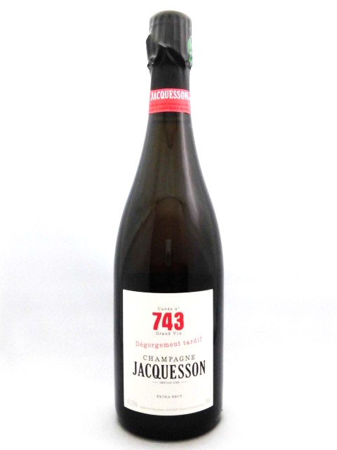 キュヴェ・743・デゴルジュマン・タルディフ CUVEE 743 DEGORGEMENT TARDIF / ジャクソン JACQUESSON NVの画像