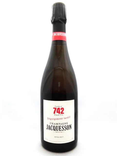 キュヴェ・742・デゴルジュマン・タルディフ CUVEE 742 DEGORGEMENT TARDIF / ジャクソン JACQUESSON NVの画像