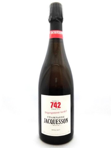キュヴェ・742・デゴルジュマン・タルディフ CUVEE 742 DEGORGEMENT TARDIF / ジャクソン JACQUESSON NVの画像