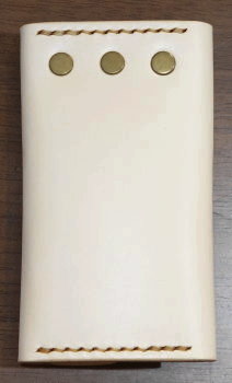 KC3-ADV-NT-CRレザーキーケース3-KC3ADV-黒羽（CROW：クロウ)レザーキーホルダーの画像