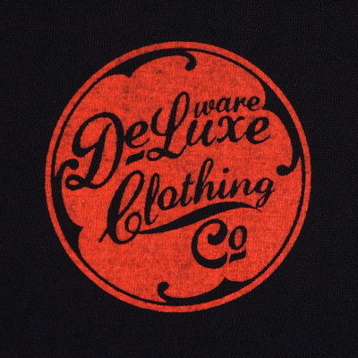 BRG-01B-BK16-ブランドロゴTシャツ01B-BRG01B-DELUXEWARE-デラックスウエアTシャツの画像