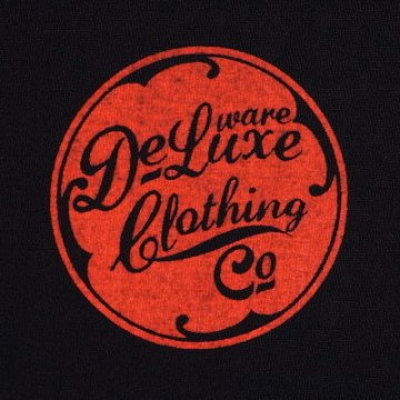 BRG-01B-BK16-ブランドロゴTシャツ01B-BRG01B-DELUXEWARE-デラックスウエアTシャツの画像