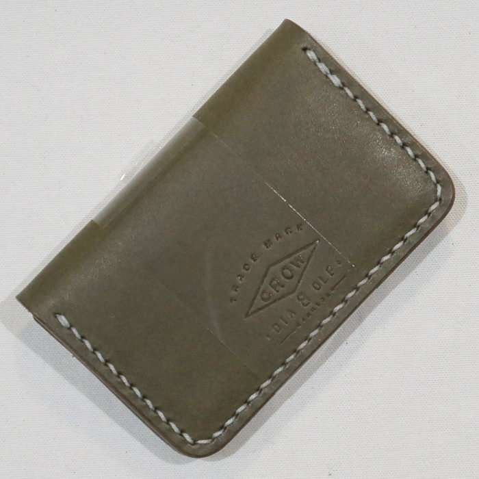 LC-ADV-2ND-OLV-25周年記念2ND別注CRライセンスカードケース-LCADV2ND-黒羽（CROW：クロウ)カードケース・黒羽ライセンスカードケースの画像