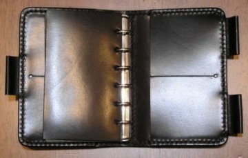 PDS-ADV-BK-CRシステム手帳小-PDSADV-黒羽（CROW：クロウ)システム手帳の画像