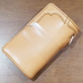 FN-WMN1-4S-TANxTANxTANxYE-多脂革ミディアムウォレットFNWMN14S(旧品番FH-WS014)-FNWMN14S-FHWS014-FLATHEAD-フラットヘッドウォレットの画像