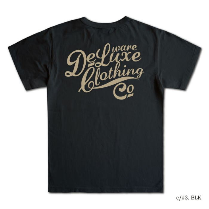 BRGM-00B6-ブランドロゴTシャツ00B6-BRGM00B6-DELUXEWARE-デラックスウエアTシャツの画像