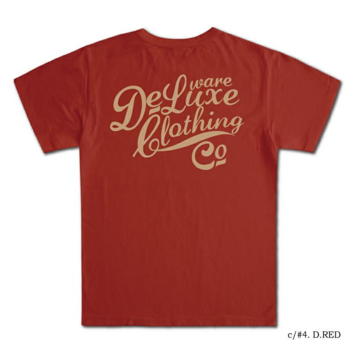 BRGM-00B6-ブランドロゴTシャツ00B6-BRGM00B6-DELUXEWARE-デラックスウエアTシャツの画像