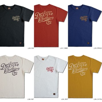 BRGM-00B6-ブランドロゴTシャツ00B6-BRGM00B6-DELUXEWARE-デラックスウエアTシャツの画像