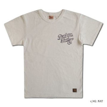 BRGM-00B6-ブランドロゴTシャツ00B6-BRGM00B6-DELUXEWARE-デラックスウエアTシャツの画像