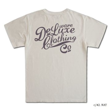 BRGM-00B6-ブランドロゴTシャツ00B6-BRGM00B6-DELUXEWARE-デラックスウエアTシャツの画像