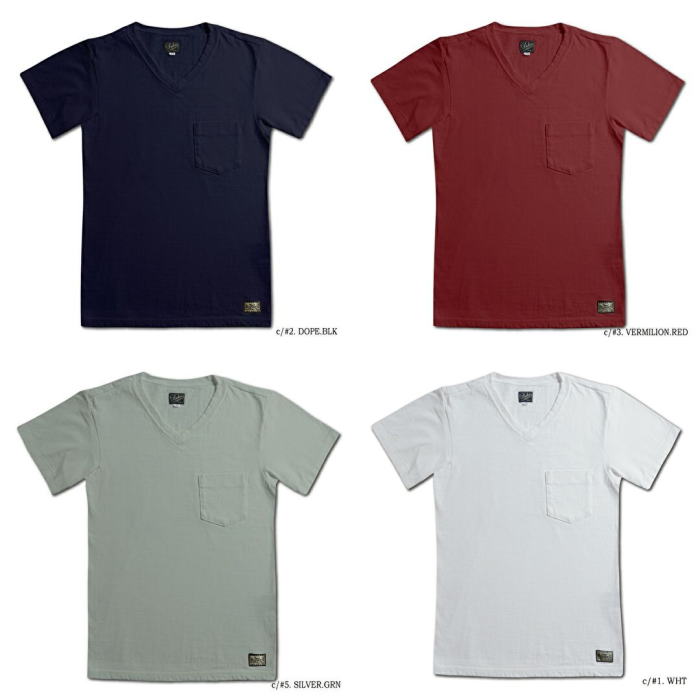 VL22T-VネックTシャツ-DELUXEWARE-デラックスウエアＴシャツ-DALEE'S-ダリーズTシャツの画像