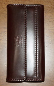 WAL-ADV-Z-DB-WAL-ADVロングウォレット(ジッパー付)-WALADVZ-黒羽（CROW：クロウ)ロングウォレット(長財布)の画像