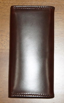 WAL-ADV-Z-DB-WAL-ADVロングウォレット(ジッパー付)-WALADVZ-黒羽（CROW：クロウ)ロングウォレット(長財布)の画像