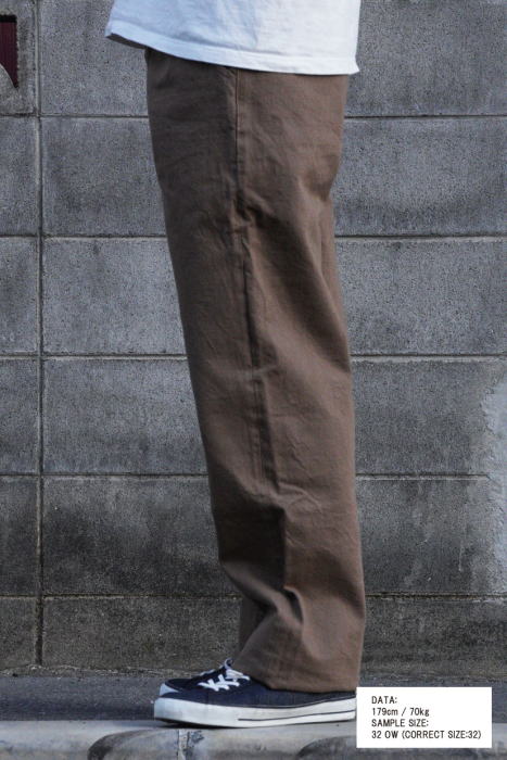 SJ48CP-KK-ヘビィーチノワイドトラウザーズ-SAMURAIJEANS-サムライジーンズデニムジーンズの画像