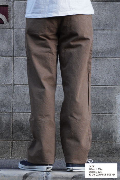 SJ48CP-KK-ヘビィーチノワイドトラウザーズ-SAMURAIJEANS-サムライジーンズデニムジーンズの画像