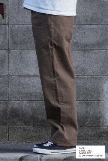 SJ48CP-KK-ヘビィーチノワイドトラウザーズ-SAMURAIJEANS-サムライジーンズデニムジーンズの画像