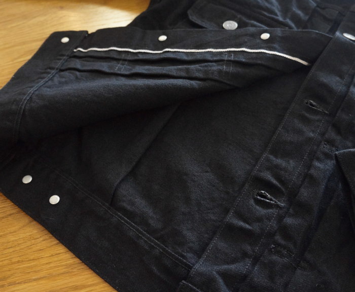 FN-OJ-DB002-ブラックデニムジャケット-FNOJDB002-FLATHEAD-フラットヘッド-DENIMJACKET-デニムジャケット-Gジャン-ジージャンの画像