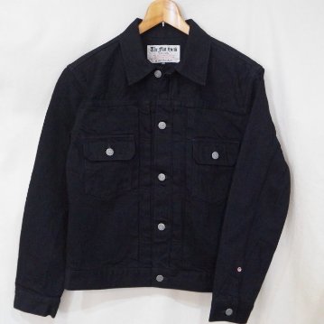 FN-OJ-DB002-ブラックデニムジャケット-FNOJDB002-FLATHEAD-フラットヘッド-DENIMJACKET-デニムジャケット-Gジャン-ジージャンの画像