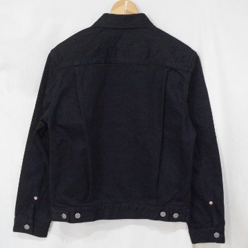 FN-OJ-DB002-ブラックデニムジャケット-FNOJDB002-FLATHEAD-フラットヘッド-DENIMJACKET-デニムジャケット-Gジャン-ジージャンの画像