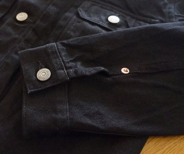 FN-OJ-DB002-ブラックデニムジャケット-FNOJDB002-FLATHEAD-フラットヘッド-DENIMJACKET-デニムジャケット-Gジャン-ジージャンの画像