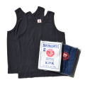 SJ2PST-TT-無地タンクトップ2パック-SJ2PSTTT-SAMURAIJEANS-サムライジーンズタンクトップの画像