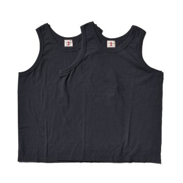 SJ2PST-TT-無地タンクトップ2パック-SJ2PSTTT-SAMURAIJEANS-サムライジーンズタンクトップの画像