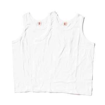 SJ2PST-TT-無地タンクトップ2パック-SJ2PSTTT-SAMURAIJEANS-サムライジーンズタンクトップの画像
