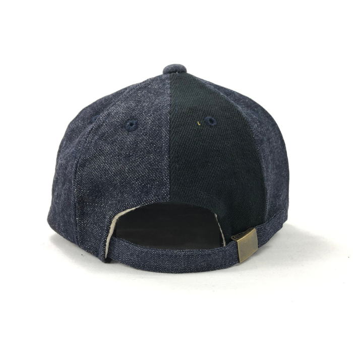 SJ101BC-RD-デニムランダムベースボールキャップ-SJ101BCRD-SAMURAIJEANS-サムライジーンズデニムキャップ-帽子の画像