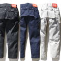 SWC440MP-HB-13ozヘリンボンモンキーパンツ-SWC440MPHB-SAMURAIJEANS-サムライジーンズデニムジーンズ-SAMURAIWORKCLOTHESの画像
