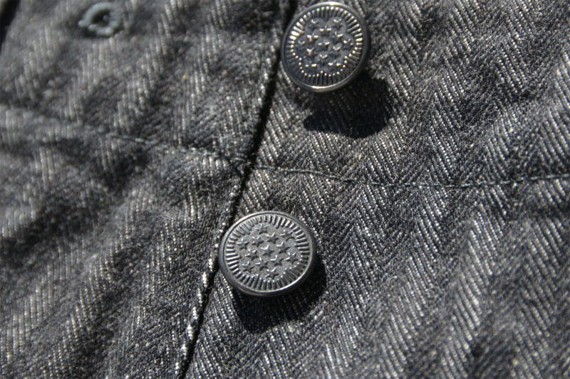 SWC440MP-HB-13ozヘリンボンモンキーパンツ-SWC440MPHB-SAMURAIJEANS-サムライジーンズデニムジーンズ-SAMURAIWORKCLOTHESの画像