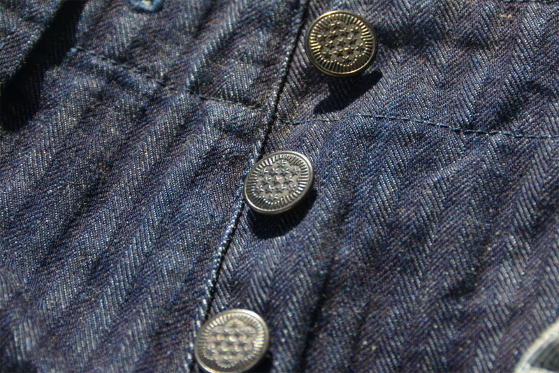 SWC440MP-HB-13ozヘリンボンモンキーパンツ-SWC440MPHB-SAMURAIJEANS-サムライジーンズデニムジーンズ-SAMURAIWORKCLOTHESの画像