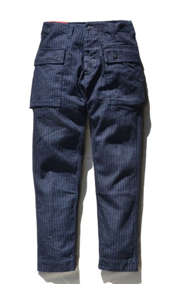 SWC440MP-HB-13ozヘリンボンモンキーパンツ-SWC440MPHB-SAMURAIJEANS-サムライジーンズデニムジーンズ-SAMURAIWORKCLOTHESの画像