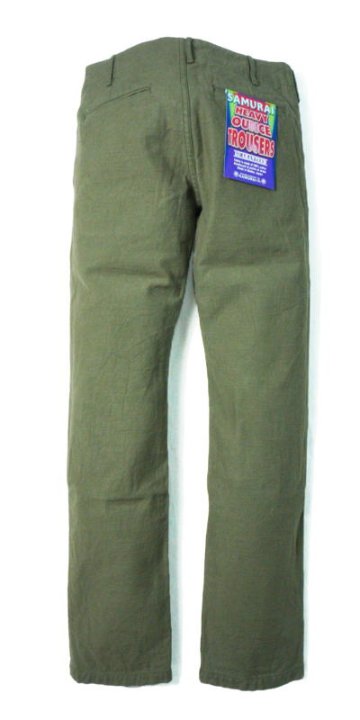 SJ42BP-ヘビーバックサテントラウザーズ-SAMURAIJEANS-サムライジーンズデニムジーンズ-ヘビーバックサテンパンツの画像