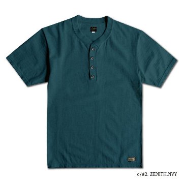 SPINNER-NV-Tシャツ-WORKER HENLY NECK-DELUXEWARE-デラックスウエアＴシャツ-DALEE'S-ダリーズTシャツの画像