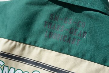 SMGS22-BE-サムライ自動車倶楽部ガススタシャツ22-SAMURAIJEANS-サムライジーンズワークシャツ-サムライジーンズシャツ-サムライ自動車倶楽部-ワークシャツ-サムライジーンズシャツの画像